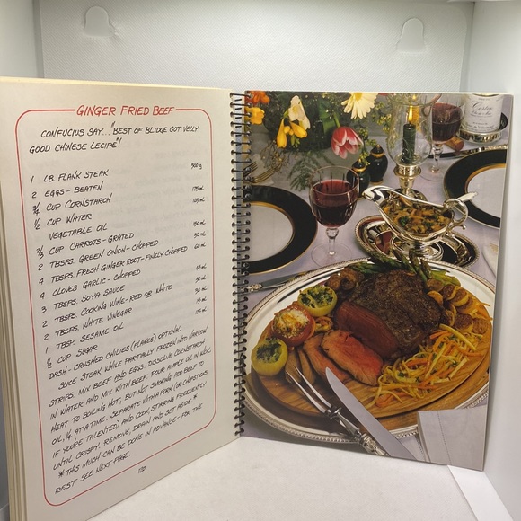 Grand Slam More Recipes From The Best of Bridge 1988 Vintage Spiral Bound - Picture 4 of 8